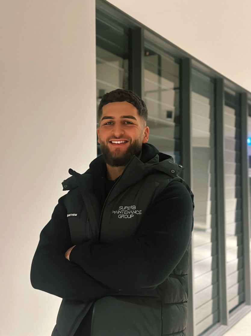 Marcus Pencarinha, founder of Superb Maintenance Group